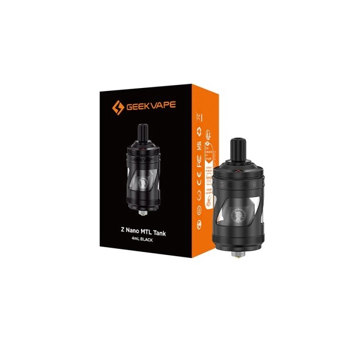 Geekvape Z Nano MTL 4ml 26mm Tank→Gunmetal