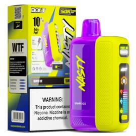 Nasty Bolt 50K Puff Kullan At⤑Grape Ice