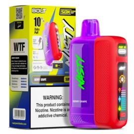 Nasty Bolt 50K Puff Kullan At⤑Berry Grape