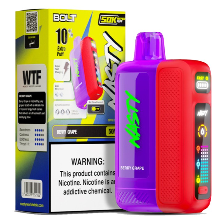 Nasty Bolt 50K Puff Kullan At