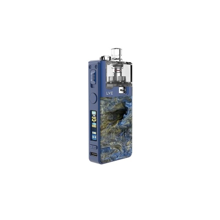 LVE Orion II Pro Blue Pod Kit RBA Mavi Reçine Kaplama Elektronik Sigara
