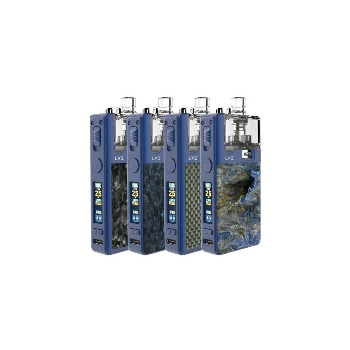 LVE Orion II Pro Blue Pod Kit RBA çeşitleri koleksiyonu mavi gövde