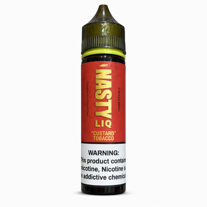 Nasty Liq Custard Tobacco E Likit 60 ML→6MG