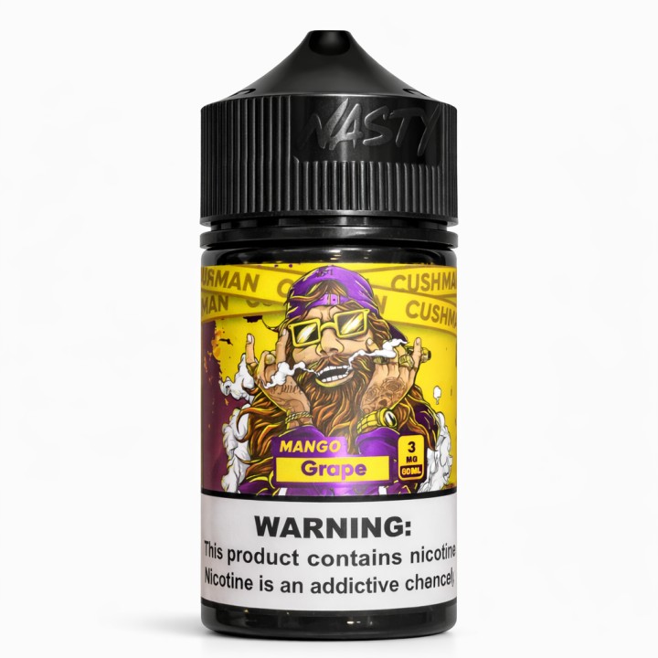 Nasty Juice Cush Man Mango Grape E Likit 60 ML→3MG