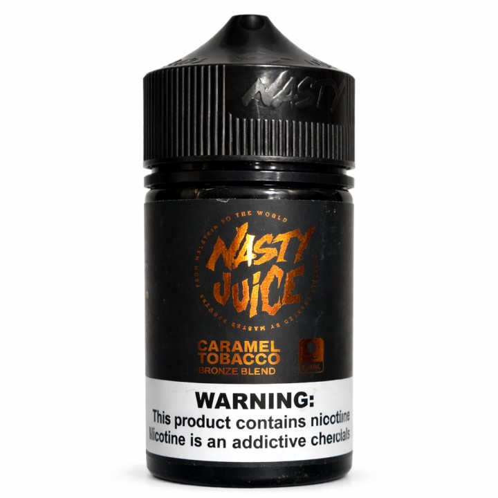Nasty Juice Bronze Blend Caramel Tobacco E Likit 60 ML→6MG