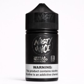 Nasty Juice Silver Blend Vanilla Tobacco E Likit 60 ML⤑6MG
