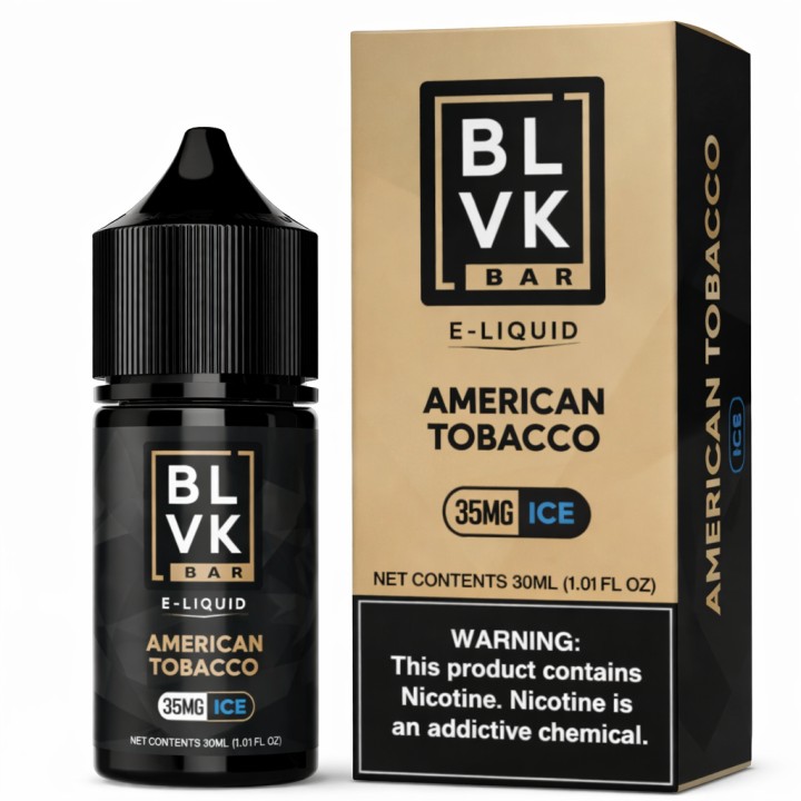 BLVK Bar American Tobacco Ice Salt Likit