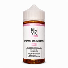 BLVK Original Creamy Strawberry E Likit 100 ML