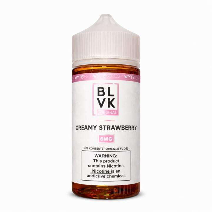 BLVK Original Creamy Strawberry E Likit 100 ML