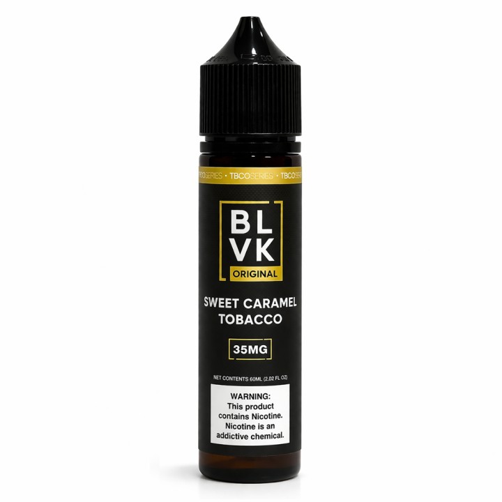 BLVK Original Sweet Caramel Tobacco Salt Likit 60 ML