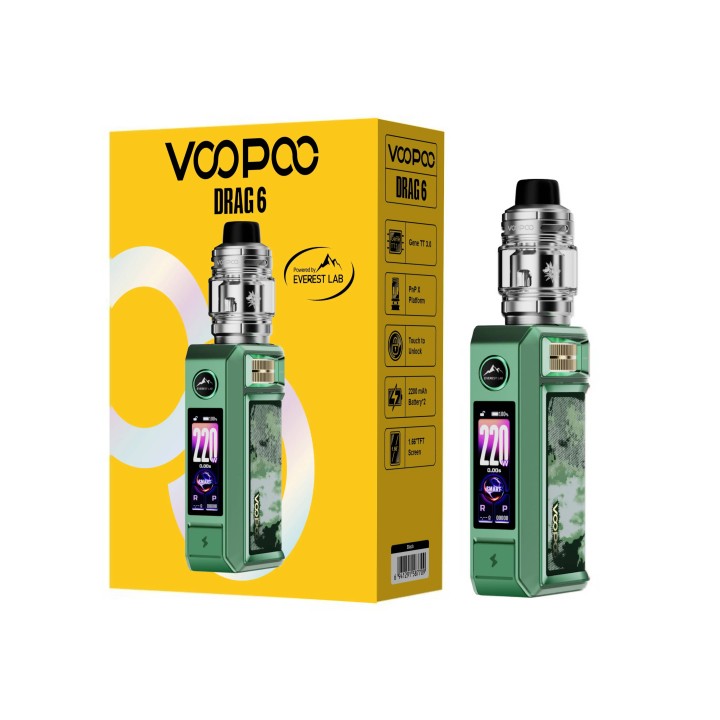 Voopoo Drag 6 Kit→Green