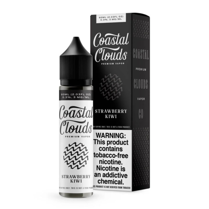 Coastal Clouds Strawberry Kiwi E Likit 60 ML→3MG