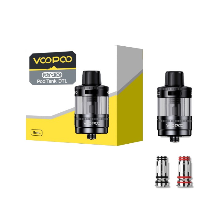Voopoo Pnp X Pod Tank DTL Atomizer→Silver