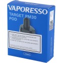 Vaporesso Target PM30 Pod Kartuş kutusu, 3.5ml, mavi ambalaj.