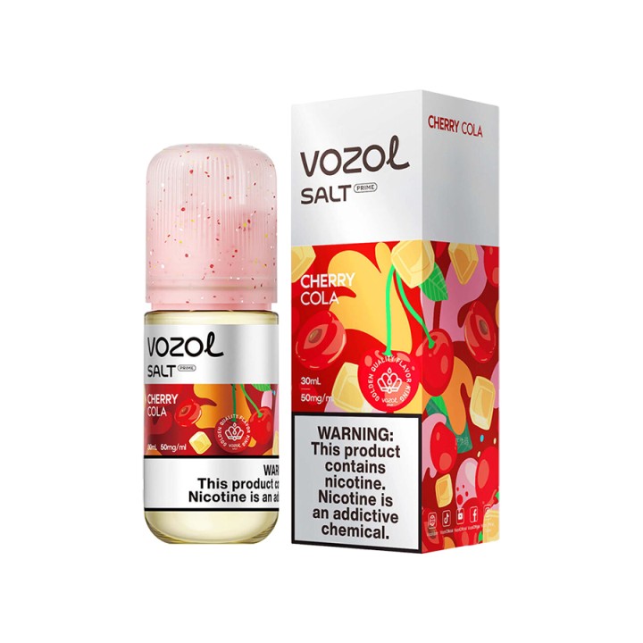Vozol Cherry Cola Salt Likit→30MG