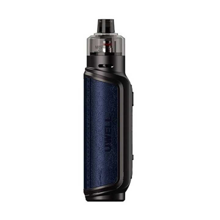 Uwell Aeglos P1 Pod Mod Siyah Mavi Deri Kaplama Elektronik Sigara