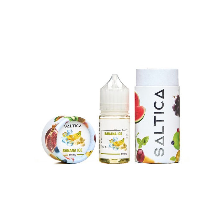 Saltica Banana Ice Salt Likit→50MG